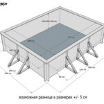 Бассейн Илим 540 х 400 см